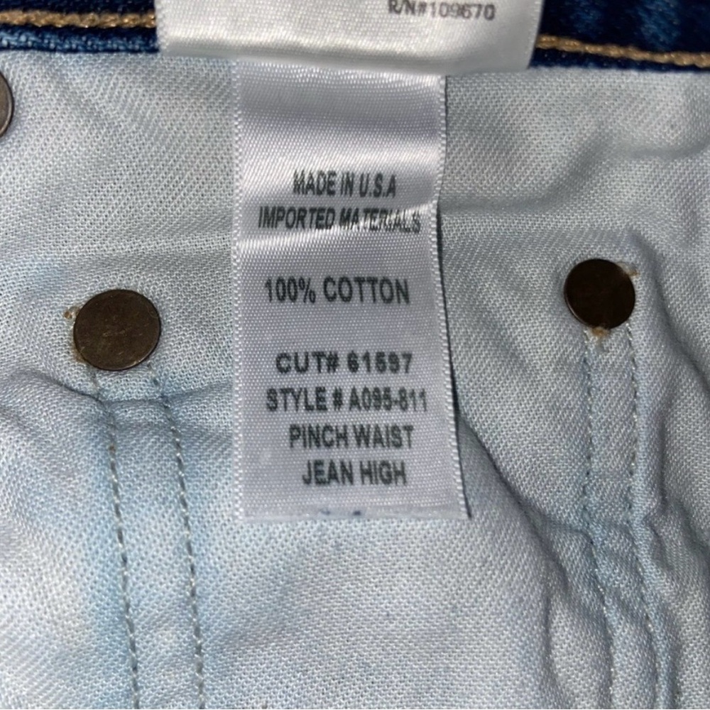 Agolde Pinch Waist Jean in Placebo Size 24 - Picture 4 of 6